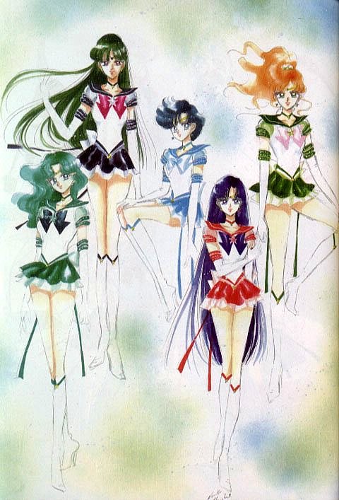 libro de manga de sailor moon