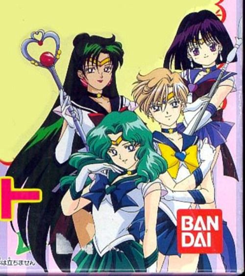 las sailors plut,saturno,uranus y neptuno