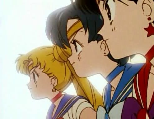 sailors moon,mercurio y marte