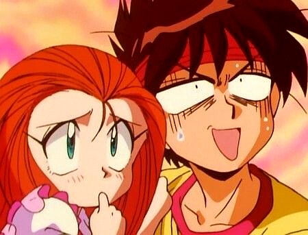 la pequeña Mikami y Yokoshima
