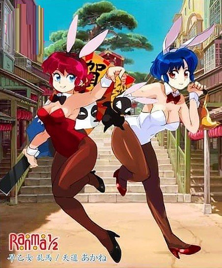 Ranma Saotome y Akane Tendo (Ranma 1/2)