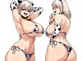 Hana y Tsuki Uzaki (Uzaki-Chan Wa Asobitai)