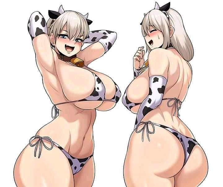 Hana y Tsuki Uzaki (Uzaki-Chan Wa Asobitai)