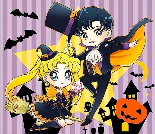 Serena Tsukino y Darien Chiba (Sailor Moon)