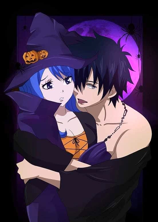 Juvia Loxar y Gray Fullbuster (Fairy Tail)
