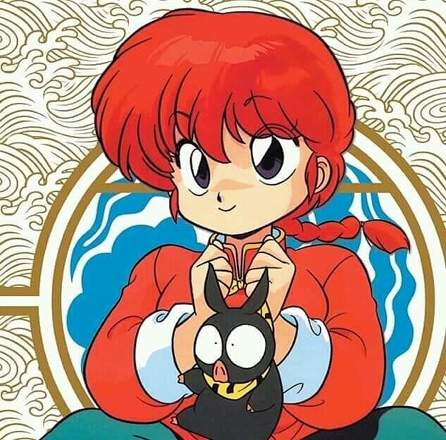 Ranma Saotome y P-Chan (Ranma 1/2)