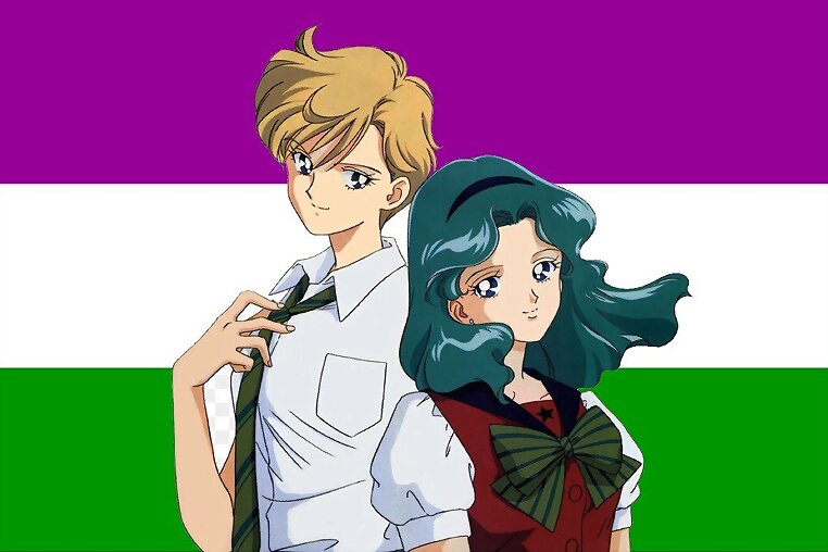 Haruka Tenoh y Michiru Kaioh (Sailor Moon)