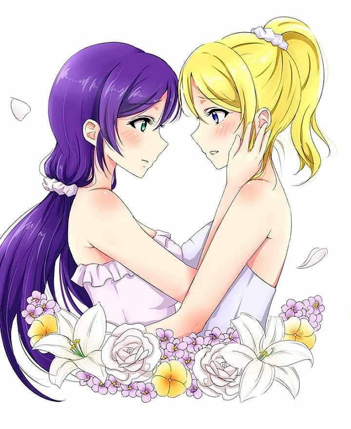 Nozomi Tojo y Eli Ayase (Love Live!)