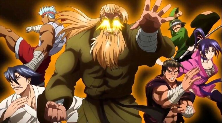Los Maestros de Ryozampaku (Kenichi)