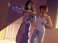 Asami Sato y Korra (Legend of Korra)
