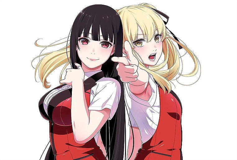 Yumeko Jabami y Meari Saotome (Kakegrurui)