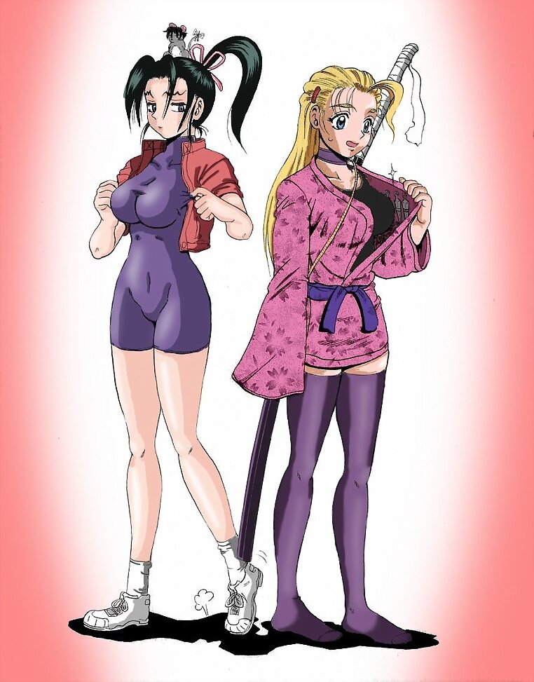 Shigure Kosaka y Miu Furinji (Kenichi)
