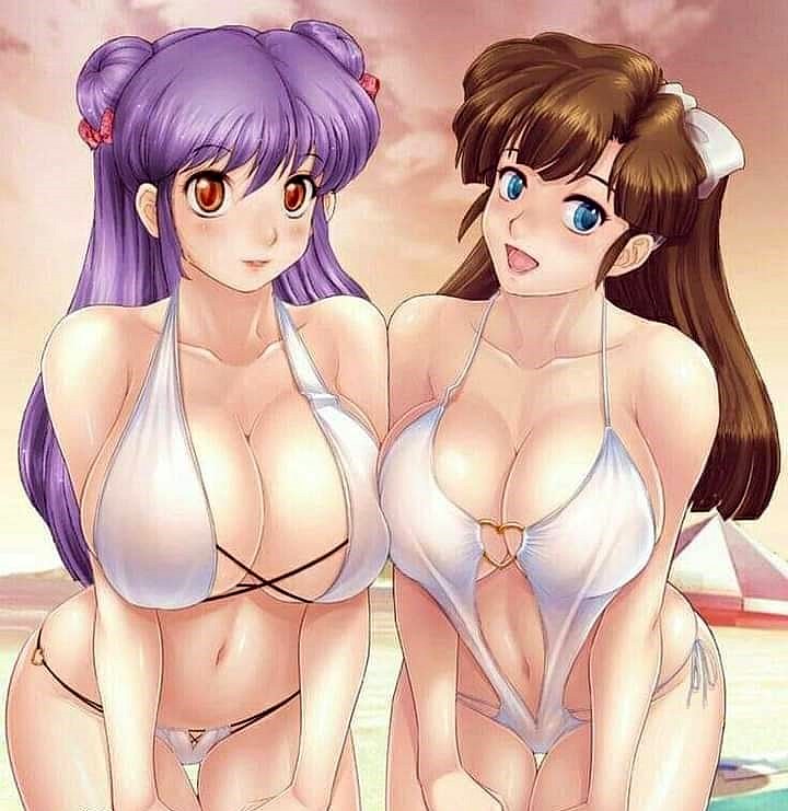 Shampoo y Ukyo Kuonji (Ranma 1/2)