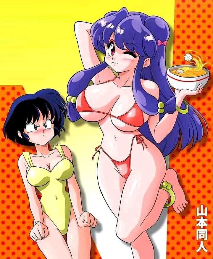 Akane Tendo y Shampoo (Ranma 1/2)