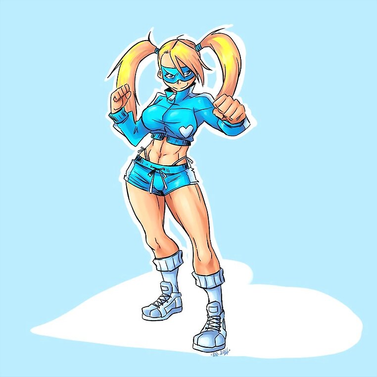 Rainbow Mika (Street Fighter Alpha)