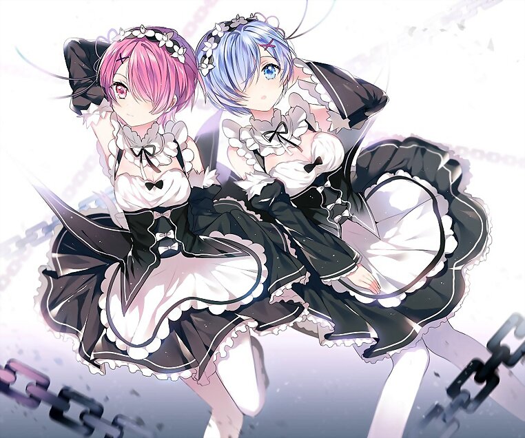 Ram y Rem (Re Zero Kara Hajimeru Isekai Seikatsu)