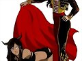 Korra y Asami Sato (Legend of Korra)