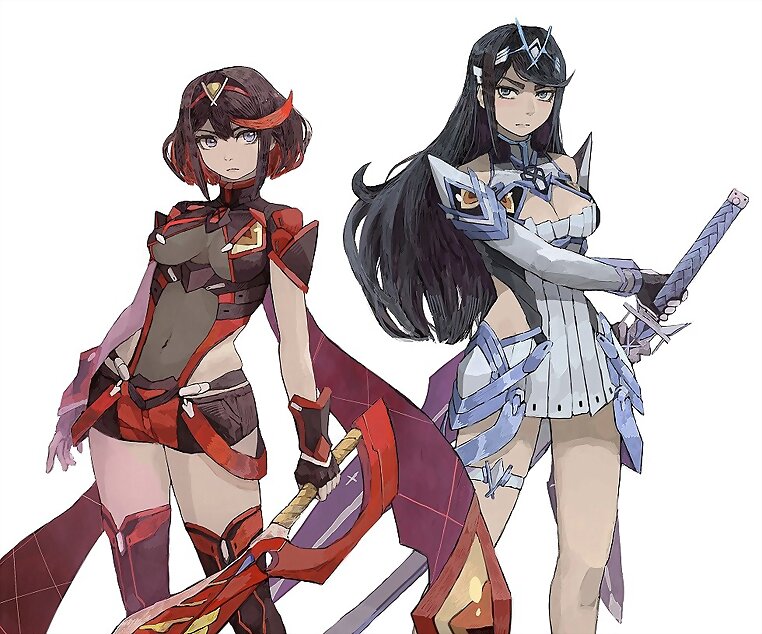 Ryuko Matoi y Satsuki Kiryuin (Kill La Kill)
