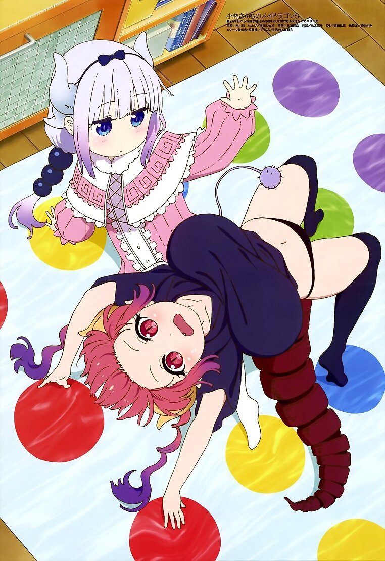 Kanna Kamui y Ilulu (Kobayashi-San Chi No Maid Dr