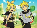 Rin y Len Kagamine (Vocaloid)