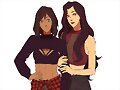 Korra y Asami Sato (Legend of Korra)