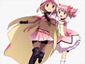Iroha Tamaki y Madoka Kaname (Madoka Magica Gaiden