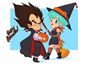 Vegeta y Bulma (Dragon Ball Z)