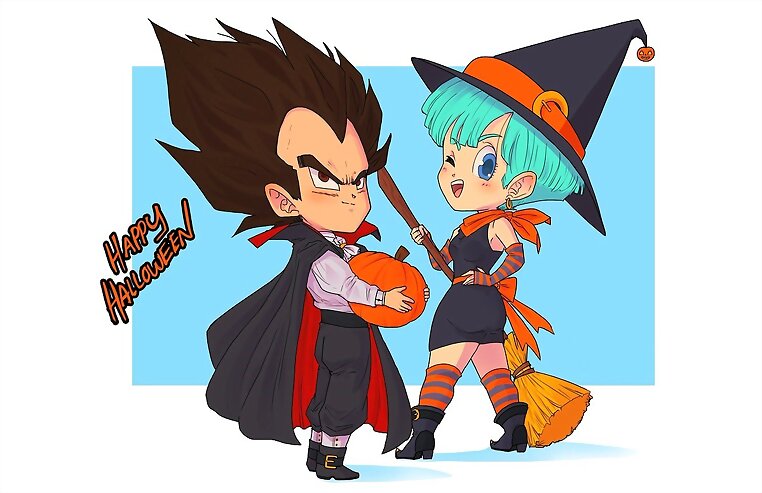 Vegeta y Bulma (Dragon Ball Z)
