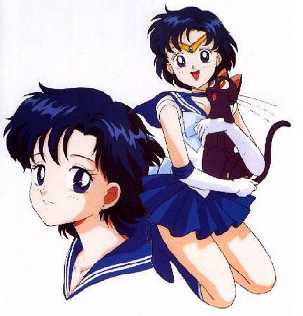 Sailor Mercury y Luna (Sailor Moon)
