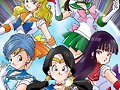 Lunch, Milk, Bulma, Videl y Mai (Dragon Ball Z)