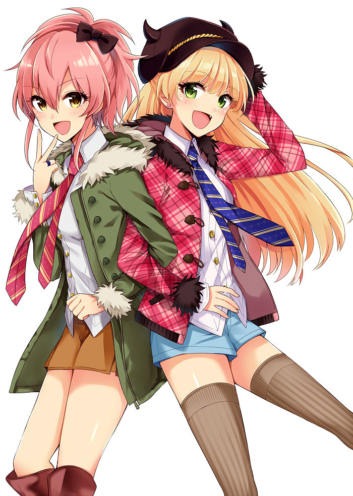 Mika y Rika Jougasaki (The Idolm@ster)
