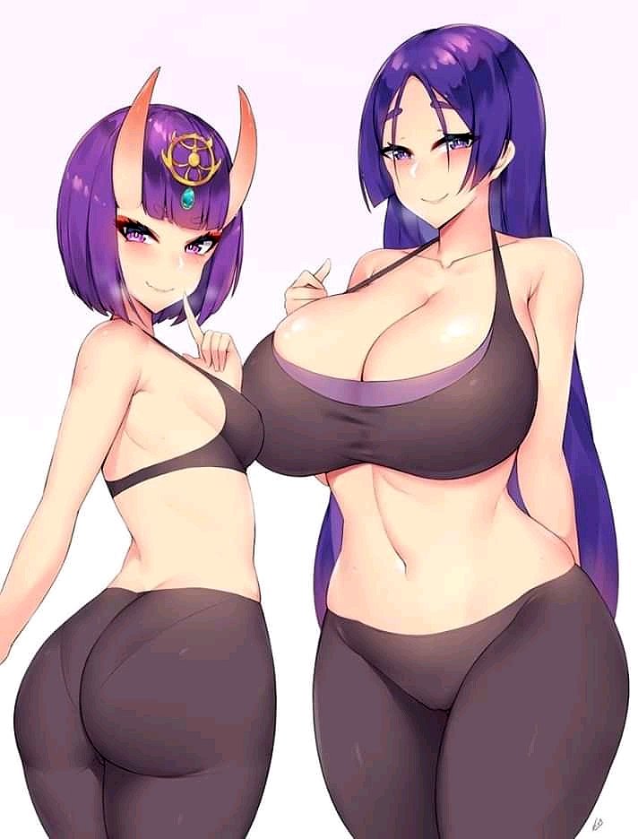 Shuten Douji  y Minamoto (Fate Grand Order)