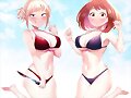 Himiko Toga y Ochaco Uraraka (My Hero Academia)