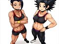 Kale y Caulifla (Dragon Ball Super)