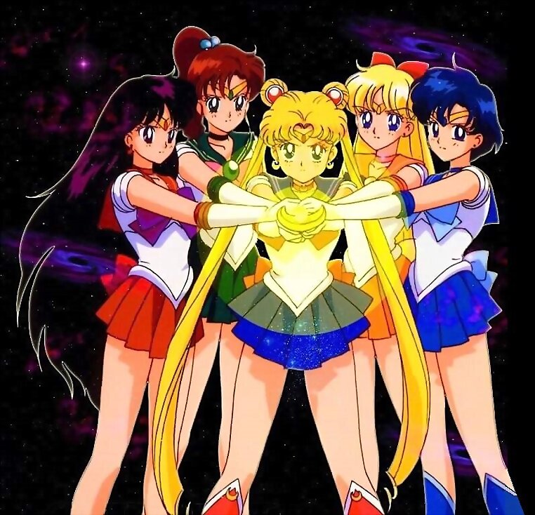 Las Sailor Scouts (Sailor Moon)