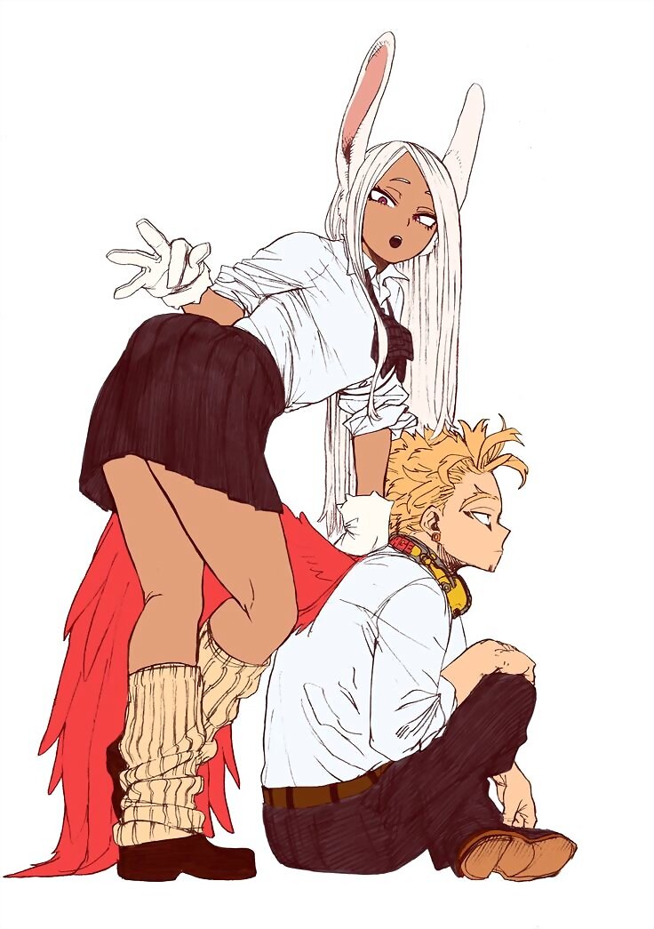 Rumi Usagiyama y Keigo Takami (My Hero Academia)
