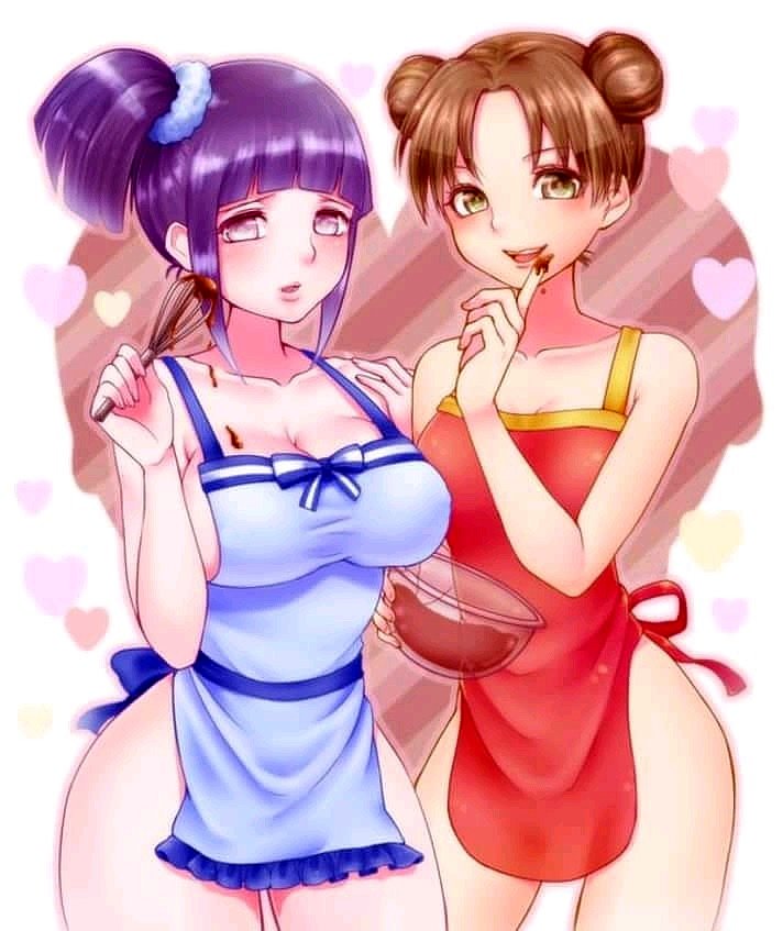 Hinata Hyuga y Tenten (Naruto Shippuden)