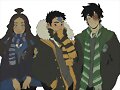 Katara, Aang y Zuko (Avatar: The Last Airbender)