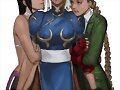 Juri Han, Chun Li y Cammy White (Street Fighter)
