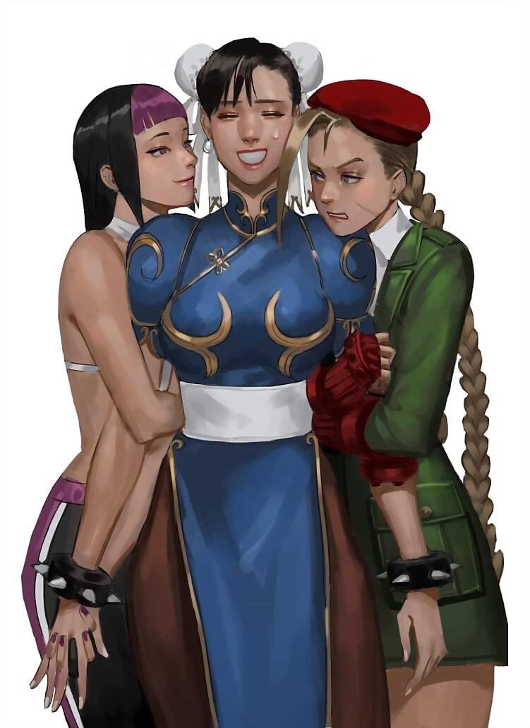 Juri Han, Chun Li y Cammy White (Street Fighter)