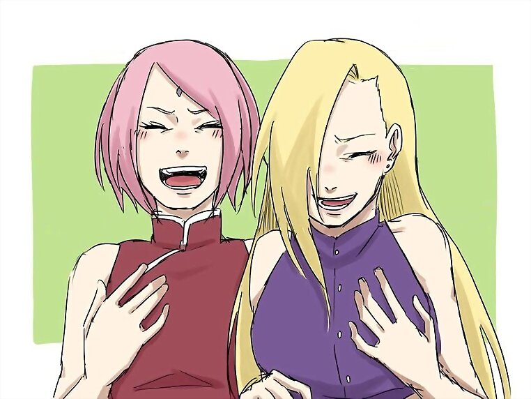 Sakura Haruno e Ino Yamanaka (Naruto Shippuden)
