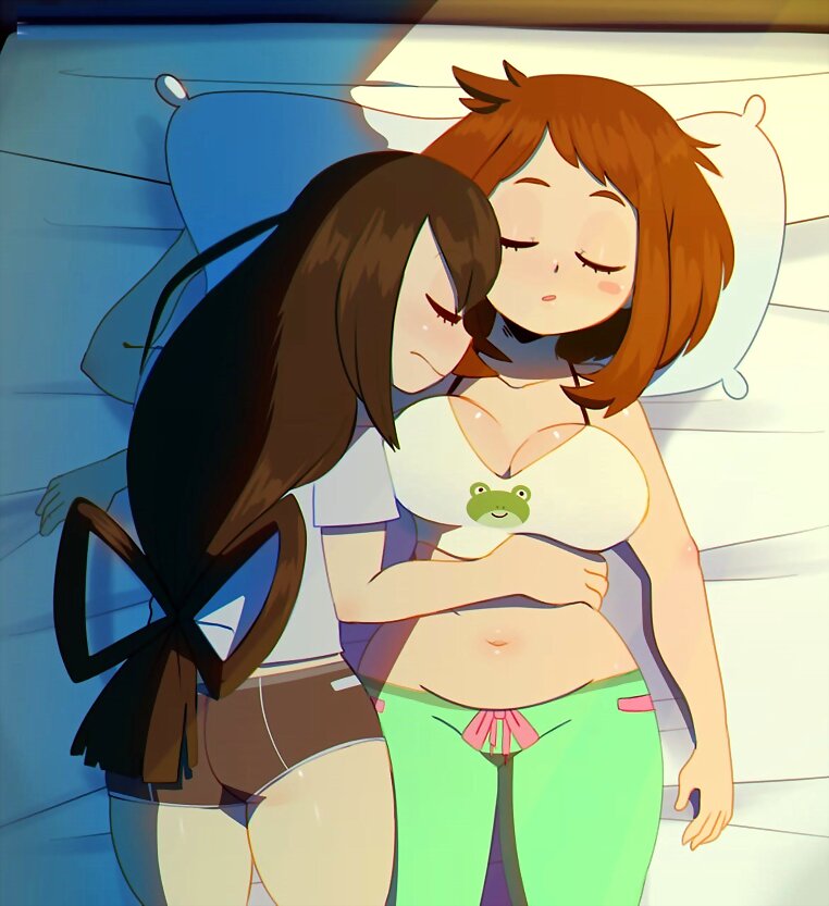 Tsuyu Asui Ochaco Uraraka (Boku No Hero Academia)