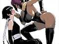 Soi Fong y Yoruichi Shihoin (Bleach)