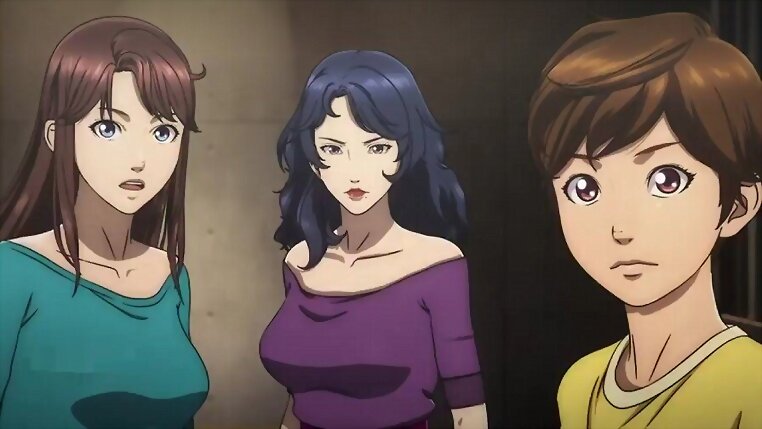 Hitomi, Rui y Ai Kisugi (Cat´s Eye)