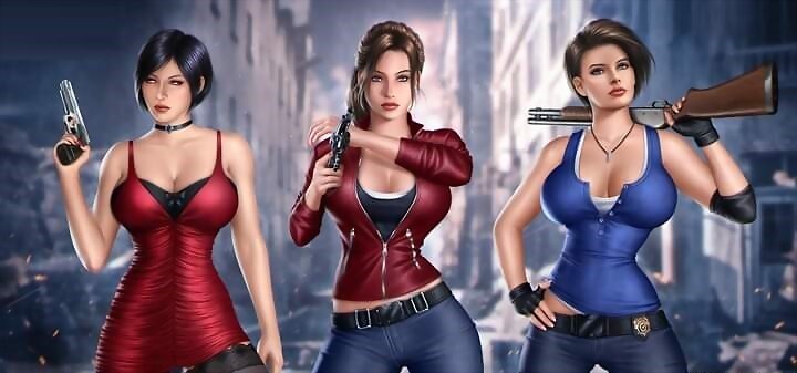Ada, Claire y Jill (Resident Evil)