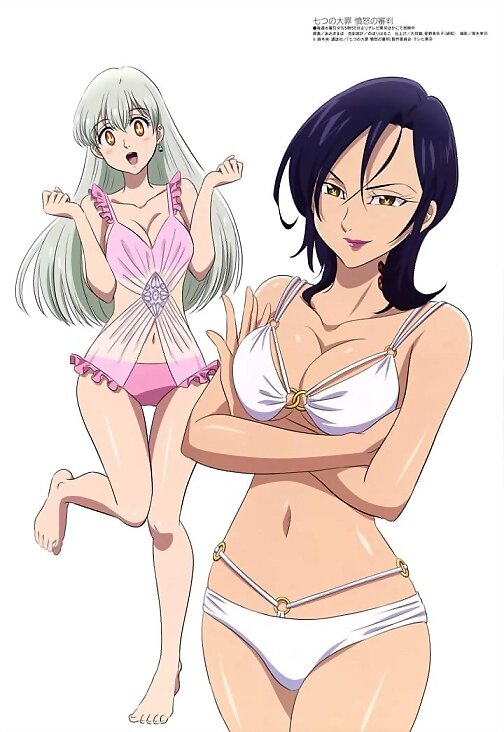 Elizabeth Liones y Merlin (Nanatsu No Taizai)
