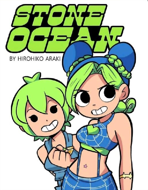 F.F. y Jolyne Kujo (Jojo´s Bizarre Adventure)