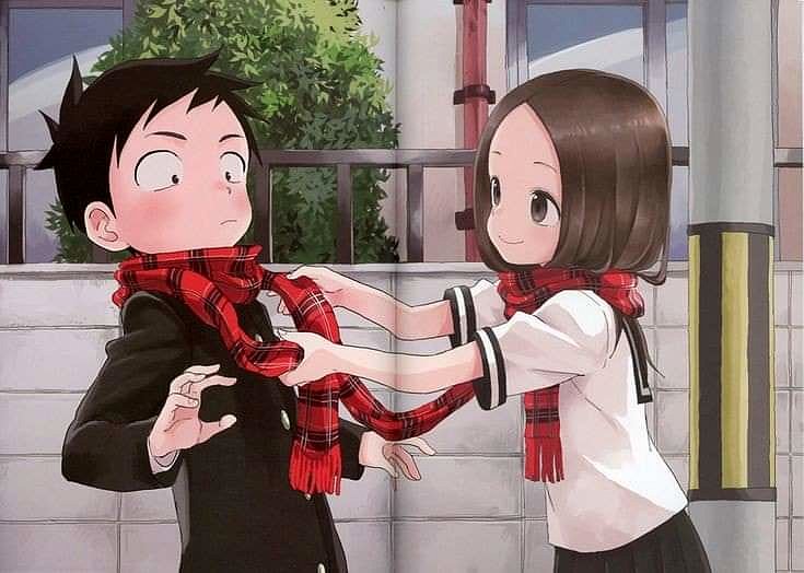 Nishikata y Takagi (Karakai Jōzu No Takagi-San)
