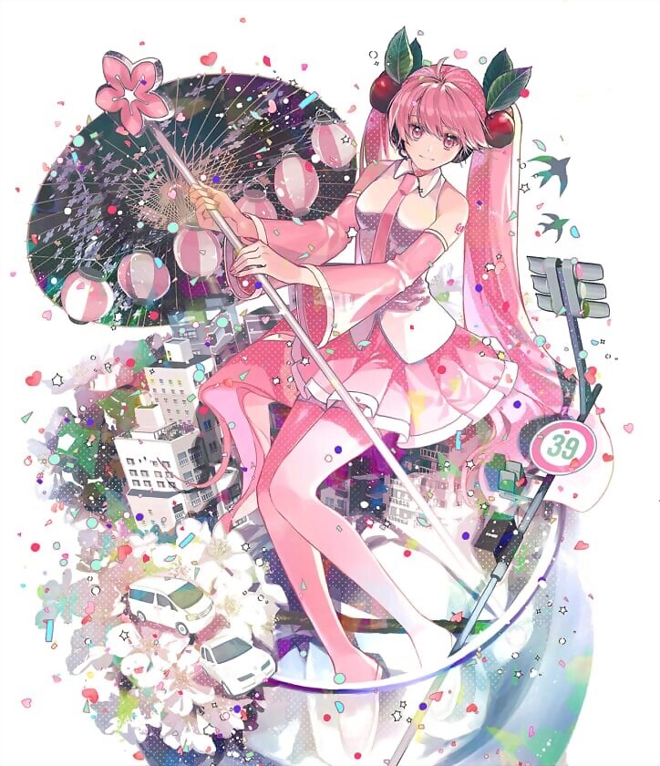 Sakura Miku Hatsune (Vocaloid)