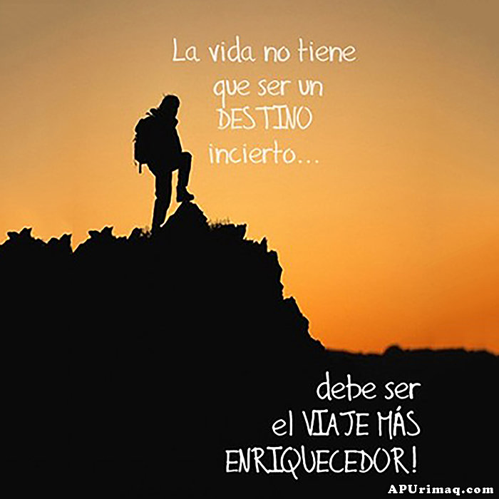 La vida no tiene que ser un destino